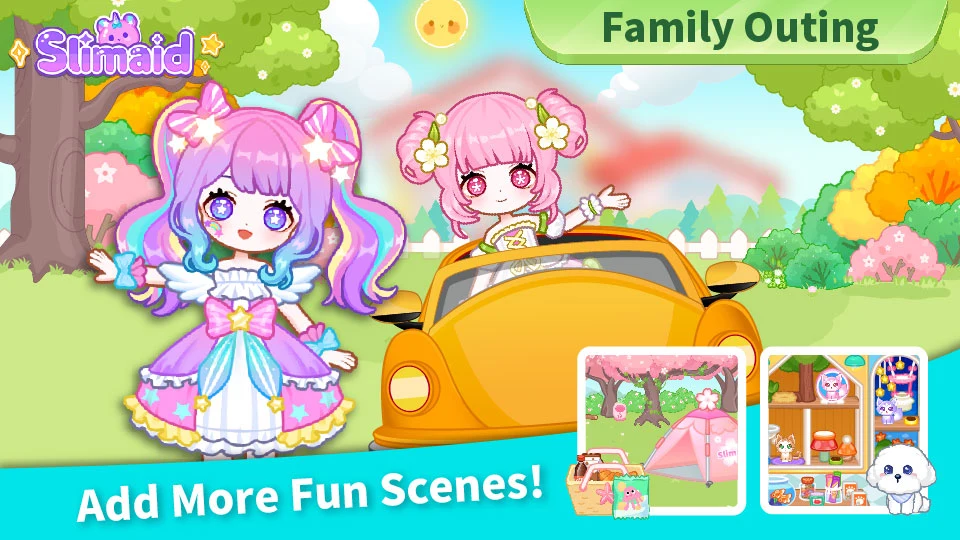 Slimaid Princess Family Kids screenshot