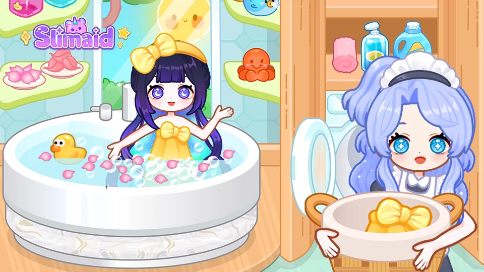 Slimaid Princess Family Kids screenshot