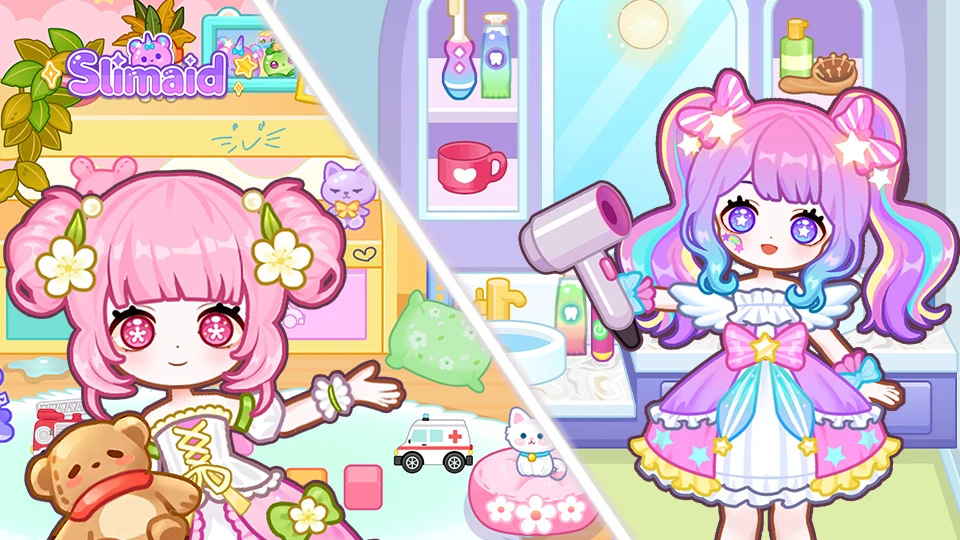 Slimaid Princess Family Kids screenshot