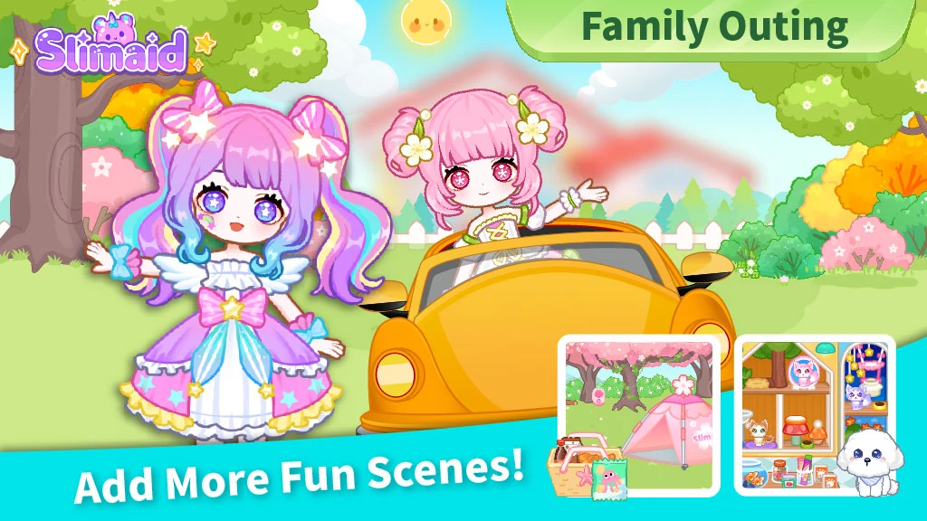 Slimaid Princess Family Kids screenshot